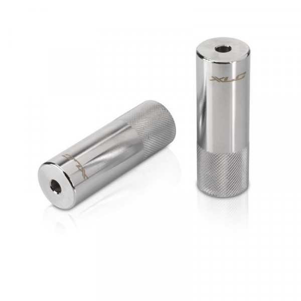 Xlc Ax-c01 Juego De Reposapies Eje Delantero/trasero 10 Mm Cromo