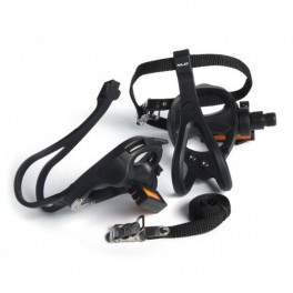Xlc Pd-r01 Pedales Con Correas De Carretera Negros