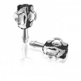 Xlc Pd-s15 Pedales Automaticos Mtb Bilaterales Aluminio 80x49mm Negro/plata