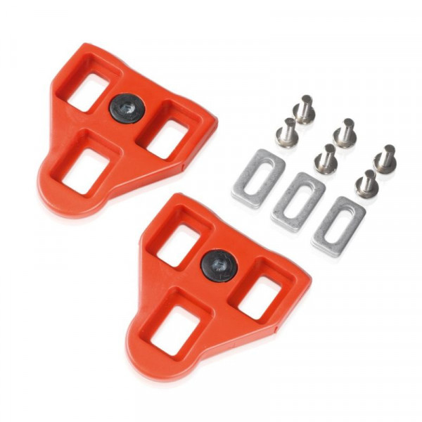 Xlc Pd-x04 Juego De Calas Para Pedales Compatible Look 9º Rojas