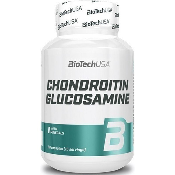 BioTechUSA Chondroïtine Glucosamine 60 Capsules