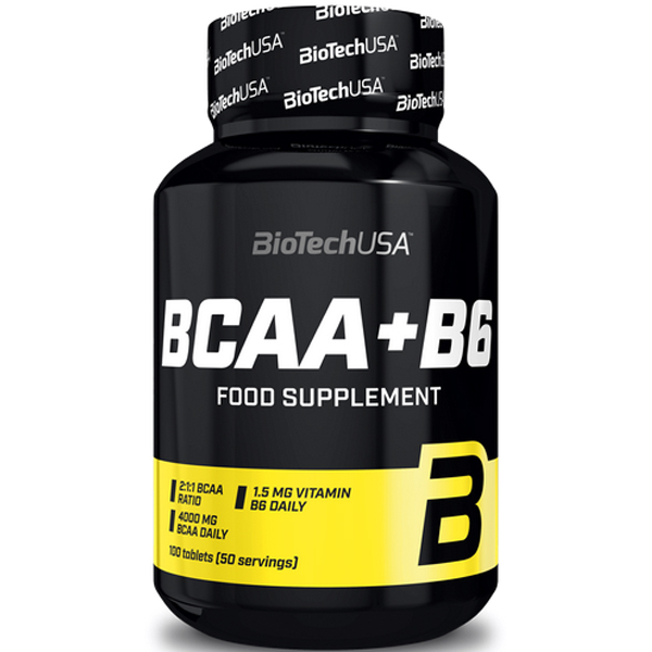 BioTechUSA BCAA+B6 100 Tabletten