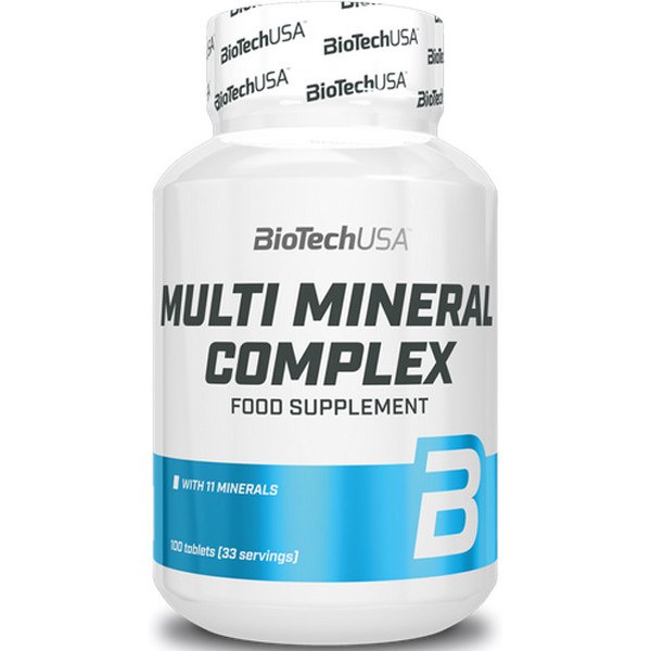 BioTechUSA Multimineralencomplex 100 tabletten