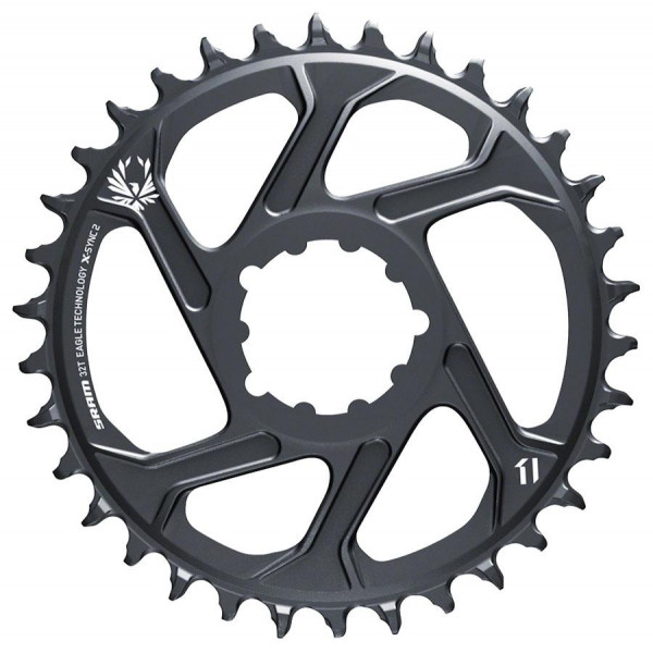 Sram X-sync 2 Chainring 12/11v Eagle 32t Dm 3mm Boost Lunar Grey C1*