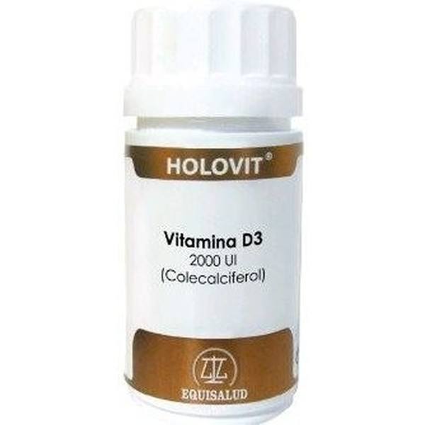 Equisalud Holovit Vitamine D3 2 000 UI (Cholécalciférol) 50 CH