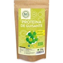 Solnatural Biologische Erwten Proteïne 250 G