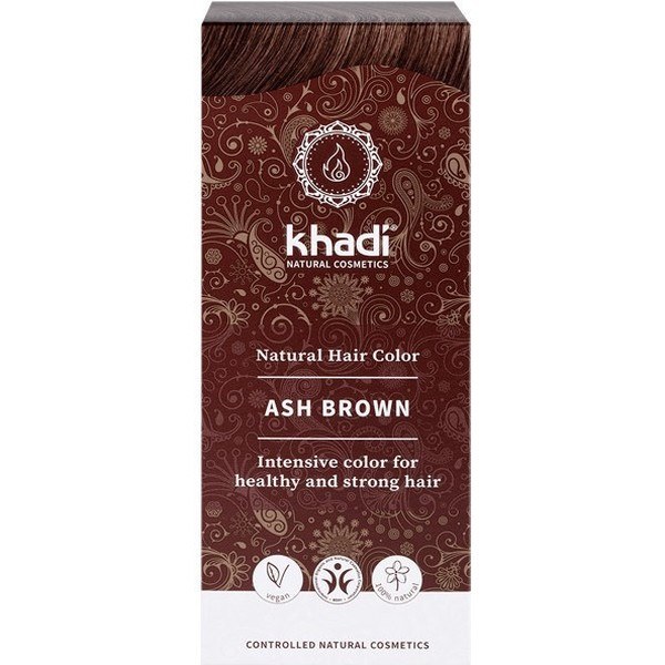 Khadi Herbal Color Castaño Ceniza 500 G