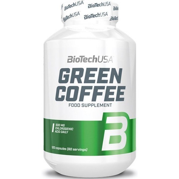BioTech USA Groene Koffie 120 doppen