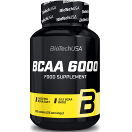 BioTech USA BCAA 6000 100 comprimidos