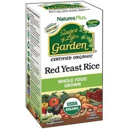 Natures Plus Jardin Levure de Riz Rouge 600 Mg 60 Cap