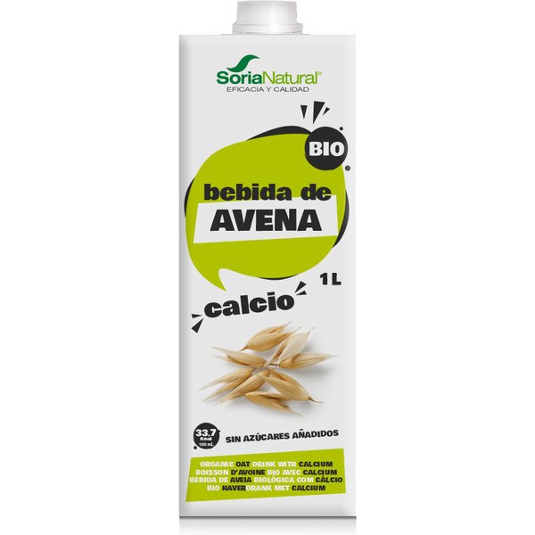 Soria Natural Pack Bebida De Avena Con Calcio 6x1 Litro