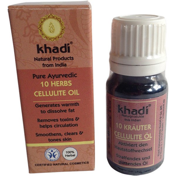 Khadi Aceite Corporal Anti Celulitis 10 Ml