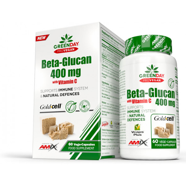 Amix Greenday Bèta-glucaan 400 mg 60 Vcaps