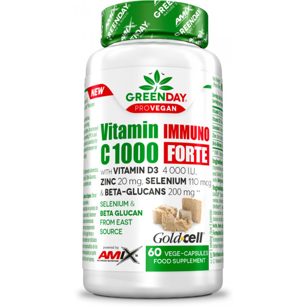 Amix Greenday Vitamin C 1000 mg Immuno Forte 60 VKapseln