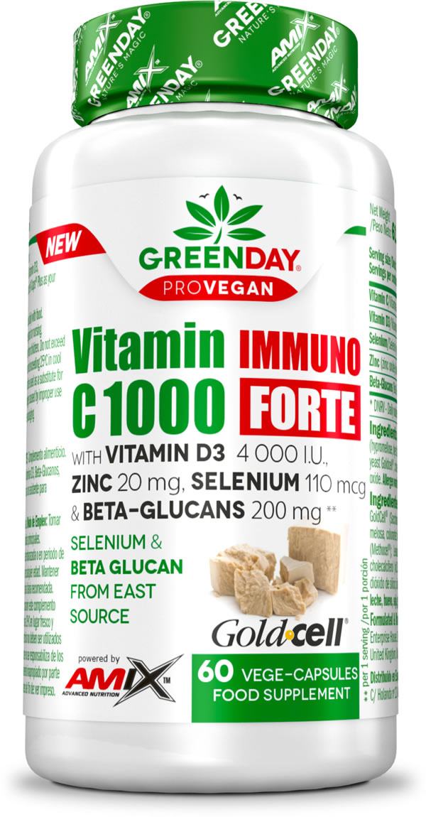 Amix Greenday Vitamina C 1000 Mg Immuno Forte 60 Vcaps-image
