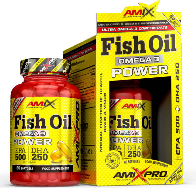 Amix Ã³Leo De Peixe Omega 3 Power 60 CÃ¡Psulas-image