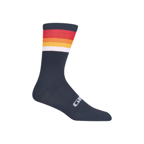 Giro Comp Racer High Rise Midnight Blue Horizon XL - Socks