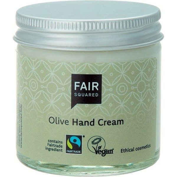 Fair Squared Olive Oil Hand Cream Plastic Free 50