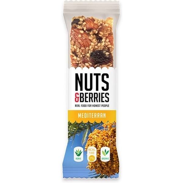 Nuts&berries Barre Méditerranéenne Nuts&berries 40 G