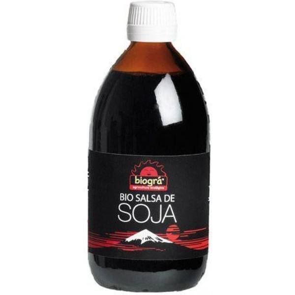 Biográ Bio-salsa di soia-shoyu-origine Giappone 500cl (Large