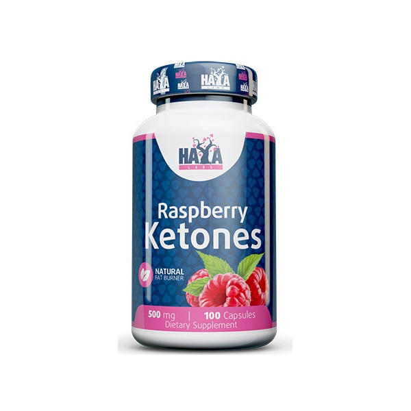 Haya Labs Raspberry Ketones 500 mg 100 cápsulas