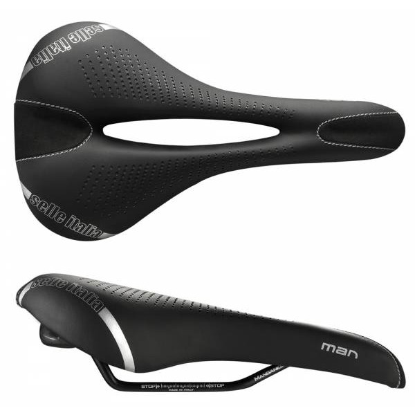 Selle Italia Sillin Man Gel Flow L Negro