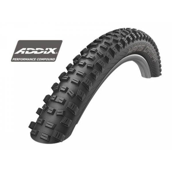 Schwalbe Reifen Hans Dampf 29x2.35 Hs491 Tubeless Ready Addix Twinskin Folding Black 60-622