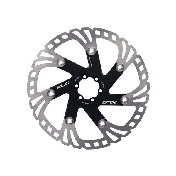 Xlc Br-x113 Disco De Freno 6 Agujeros 220 Mm Acero Negro/plata