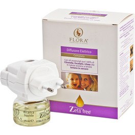 Flora Diffusore Elettrico Repellente per Zanzare 45 Notti 25