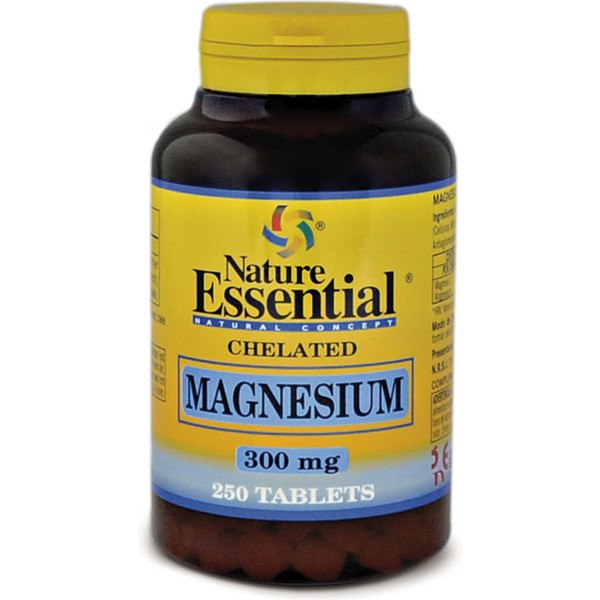 Nature Essential Magnésium Chélaté 300 Mg 250 Comprimés