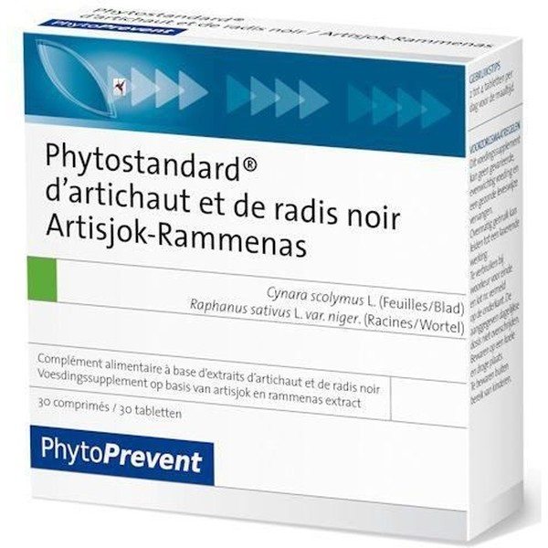 Pileje Phytostandard Artichaut - Radis Noir 30 Comp