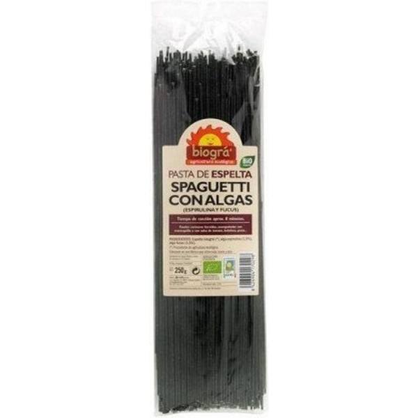 Biográ Spaghetti Spiruline Fucus 250