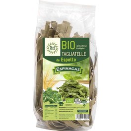 Tagliatelle de Espelta Orgânica Solnatural Com Espinafre 250 G