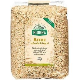 Biográ Riz Brun Rond 1kg Biogra Bio