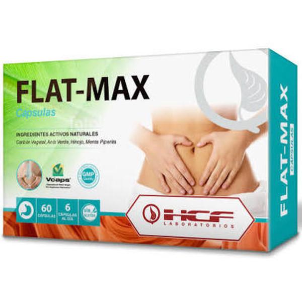 Hcf Cápsulas Flat-max (Flato) Carbono Vegetal 60 C