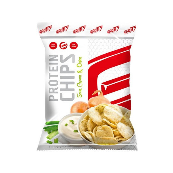 Got7 High Protein Chips 50 G Sour Cream Onion