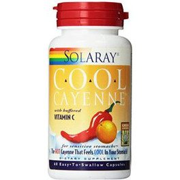 Solaray Cool Cayenne 60 Mg 90 Vcaps