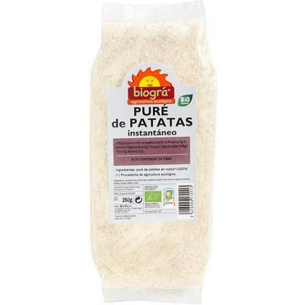 Biográ Pure Pommes de Terre Instantanées 250g Biogra Bio