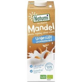 Bebida de Amêndoa Sem Açúcar Natumi 1l Bio