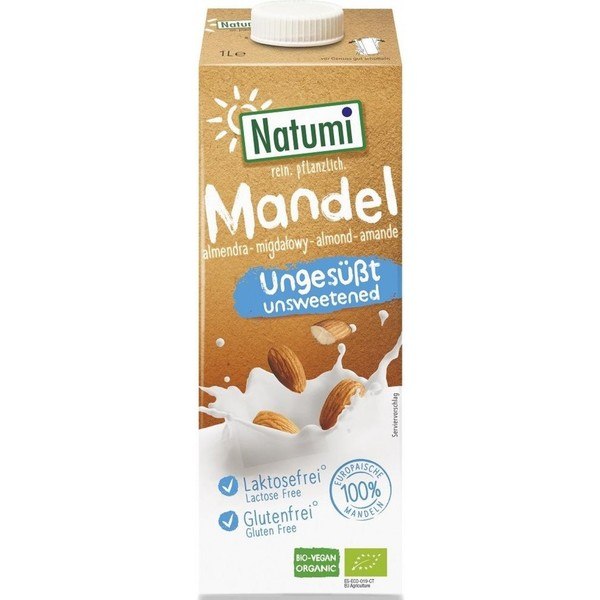 Natumi Suikervrije Amandeldrank 1l Bio
