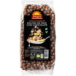 Biográ Maïsballetjes Met Chocolade 250g Biogra Bio