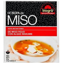 Biográ Misosuppe mit Algen Biograminimo 3un