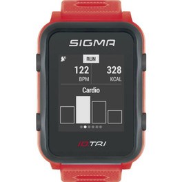 Sigma Pulsometro Id.tri Neon Red Basic