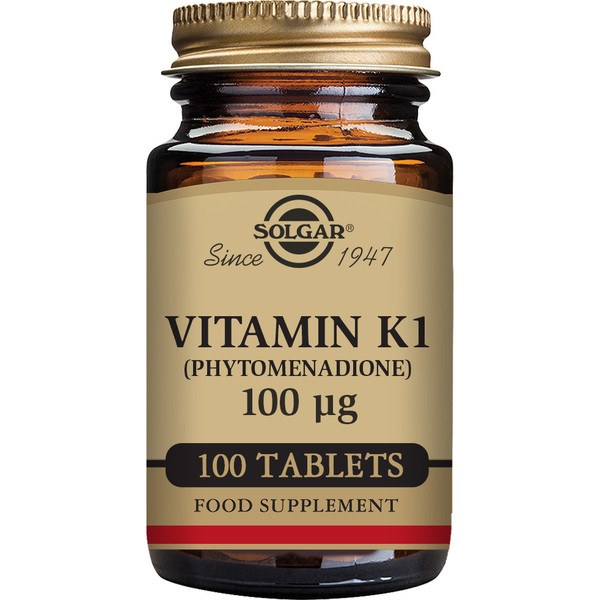 Solgar Vitamina K1 100 Ug 100 Comp