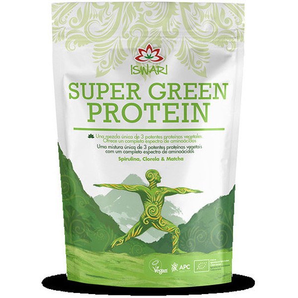 Iswari Super Groene Proteïne Bio 250 Gr