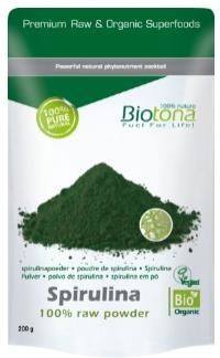Biotona Espirulina En Polvo - Espirulina Raw Powder 200g-image