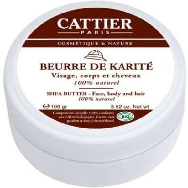 Cattier Beurre de Karité 100 Gr