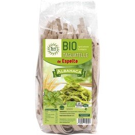 Solnatural Tagliatelle Espelta Com Manjericão Bio 250 G