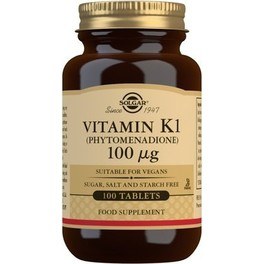 Solgar Vitamine K1 100 Ug 100 Comp