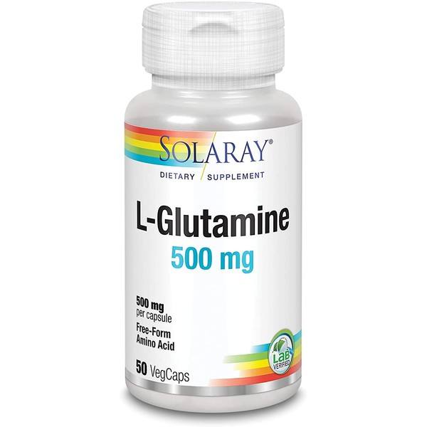 Solaray L Glutamin 500 mg 50 Kapseln